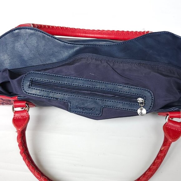 ATTRACTIVE Desigual BOHO BAG 20SAXPB9 Embroidered Romantic Whimsical - Picture 11 of 16